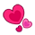 (3 hearts)